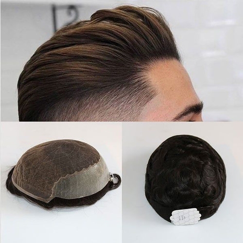 پروتز کف سر مردانه طبیعی لس آنجلسی(کد:1045)